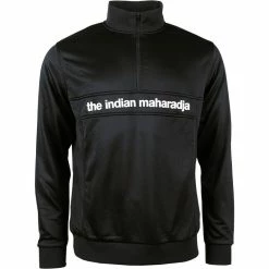 Begroting ⌛ Indian Maharadja Poly Terry Half Zip Heren 🛒